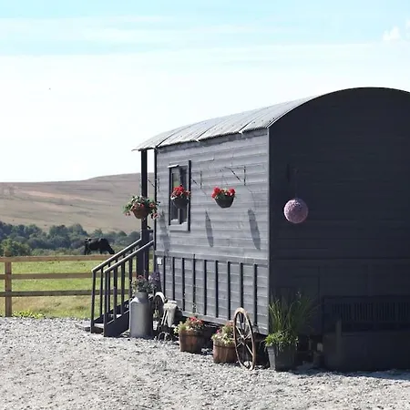 The Cloves Farm Shepherd'S Hut Lydford Esterno foto