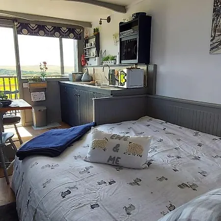 The Cloves Farm Shepherd'S Hut Lydford Esterno foto