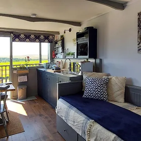 The Cloves Farm Shepherd'S Hut Lydford Esterno foto
